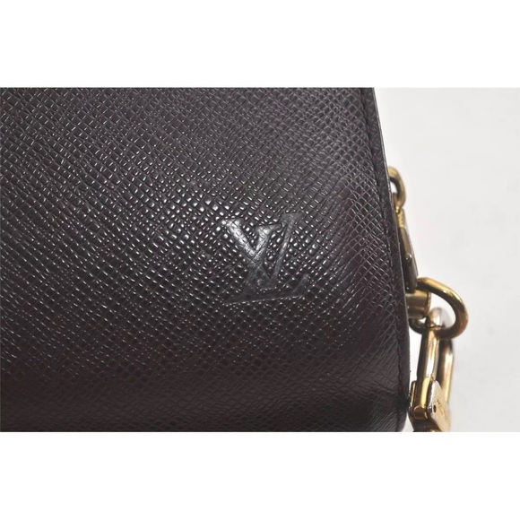 Louis Vuitton Taiga Baikal Clutch Bag Brown LV Low-key Luxery Unisex Wristlet - Picture 7 of 16